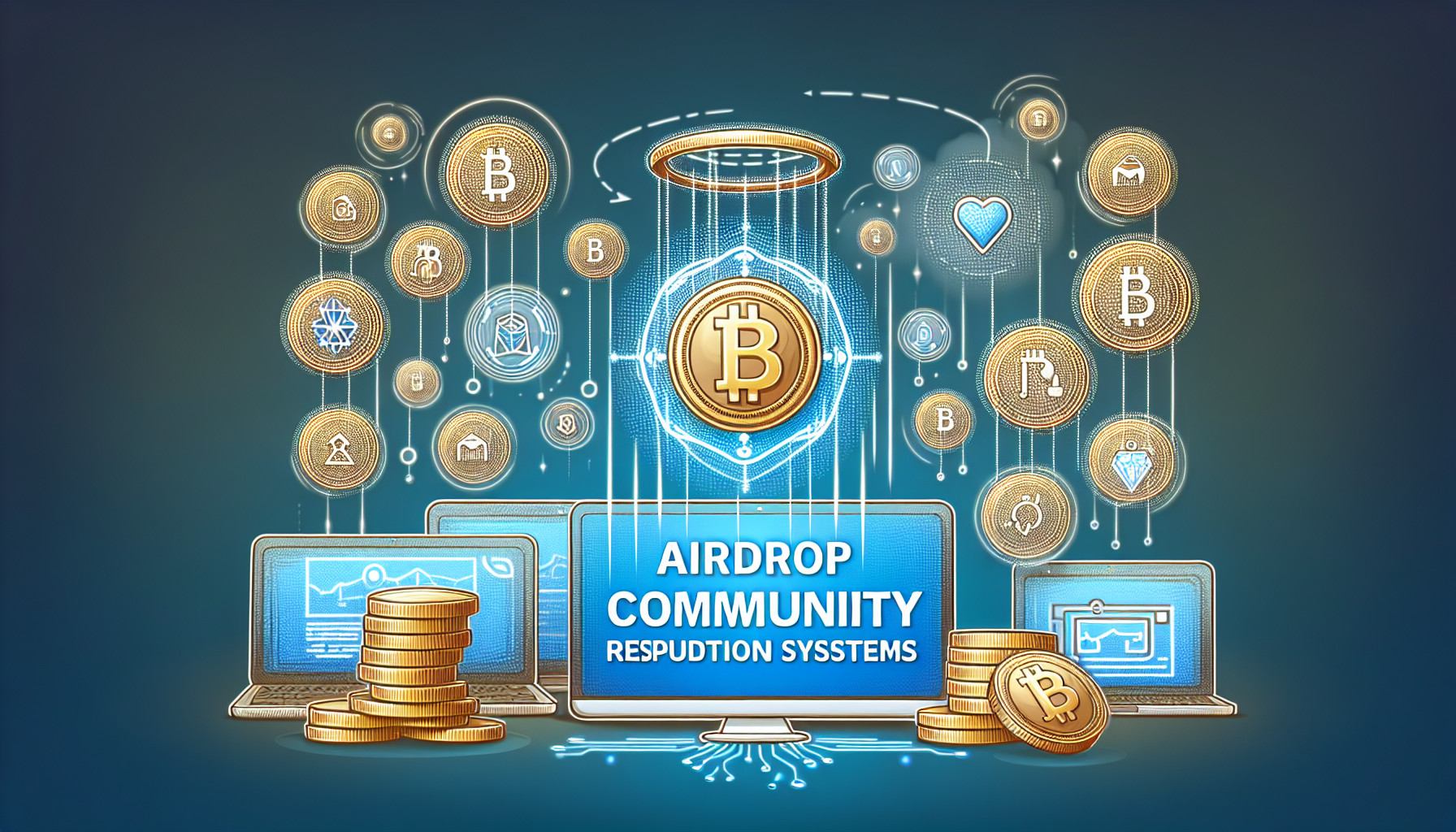 Airdrop community reputation systems