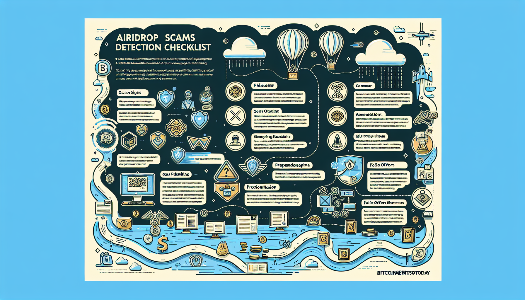 Airdrop scams detection checklist