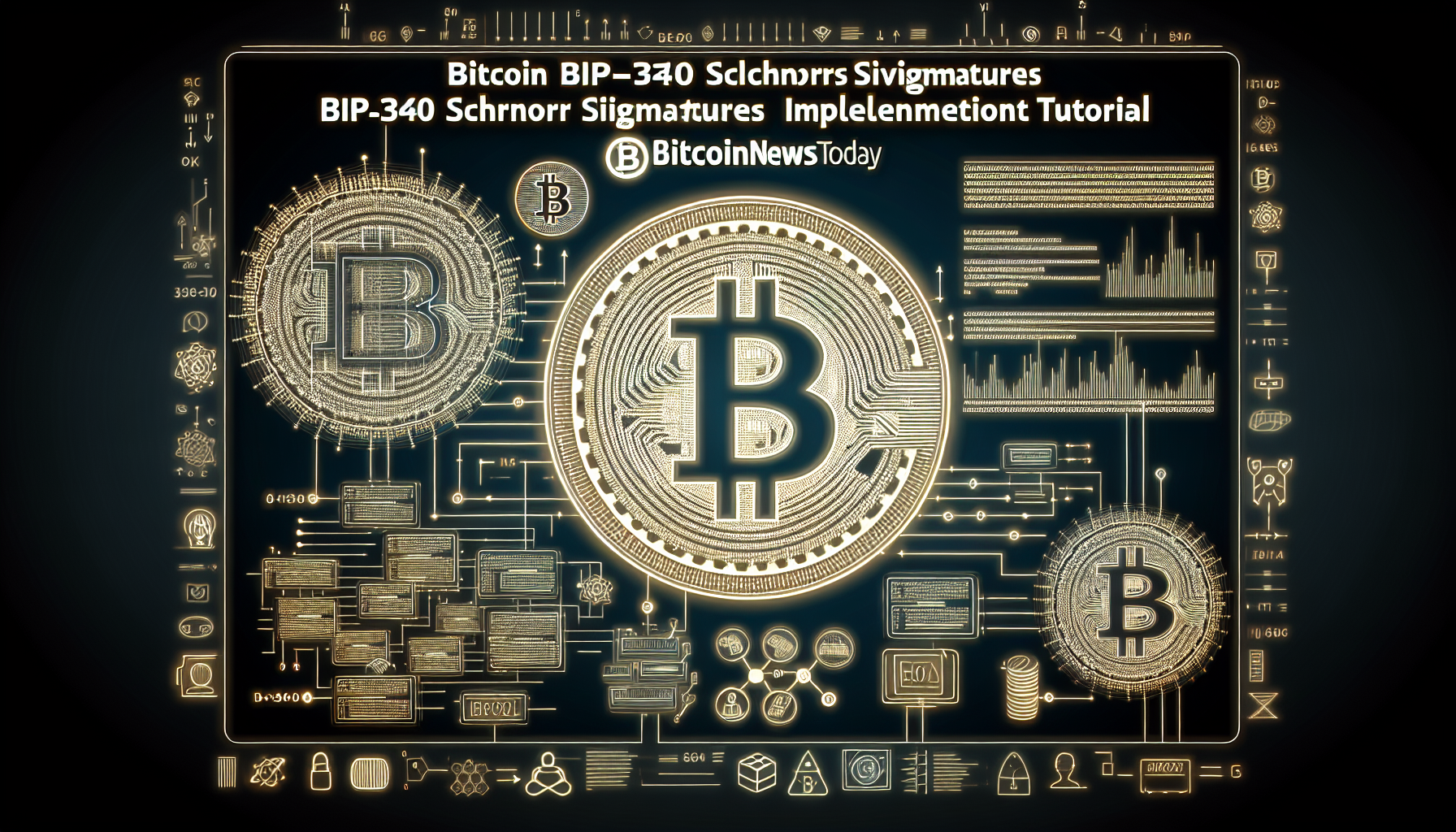 Bitcoin BIP-340 Schnorr signatures implementation tutorial