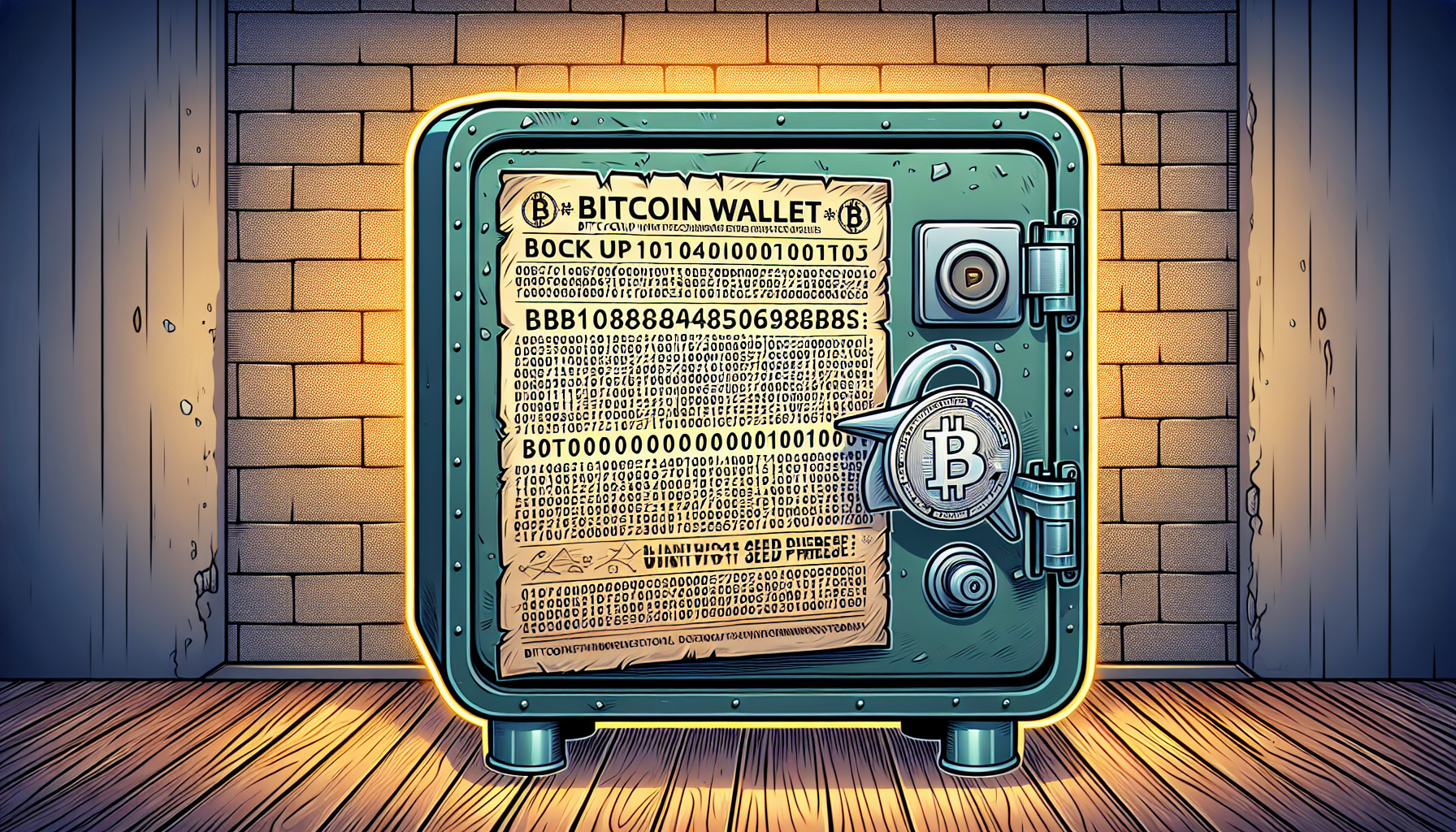 Bitcoin wallet seed phrase backup best practices
