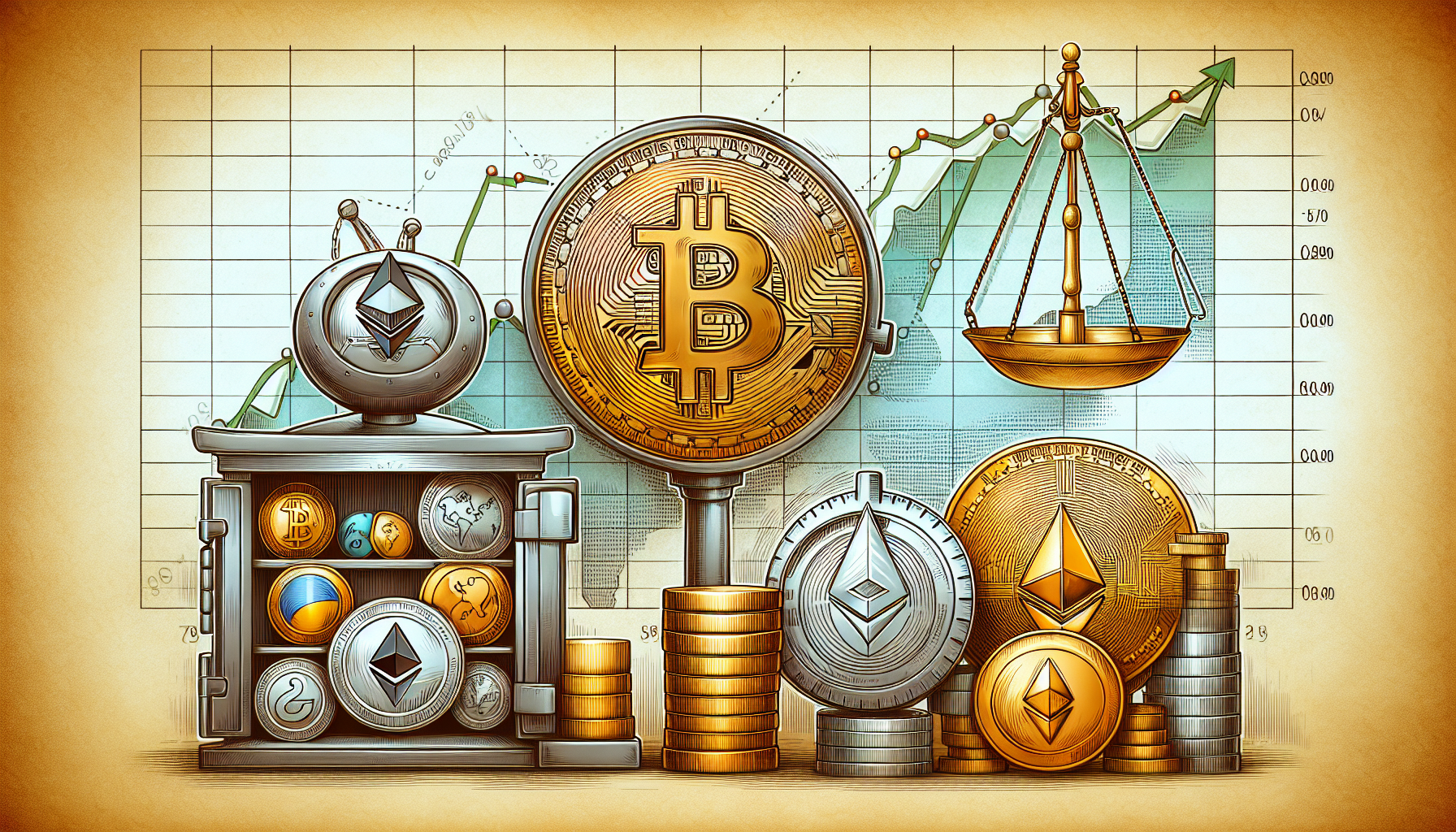 Crypto asset allocation models for risk-averse investors