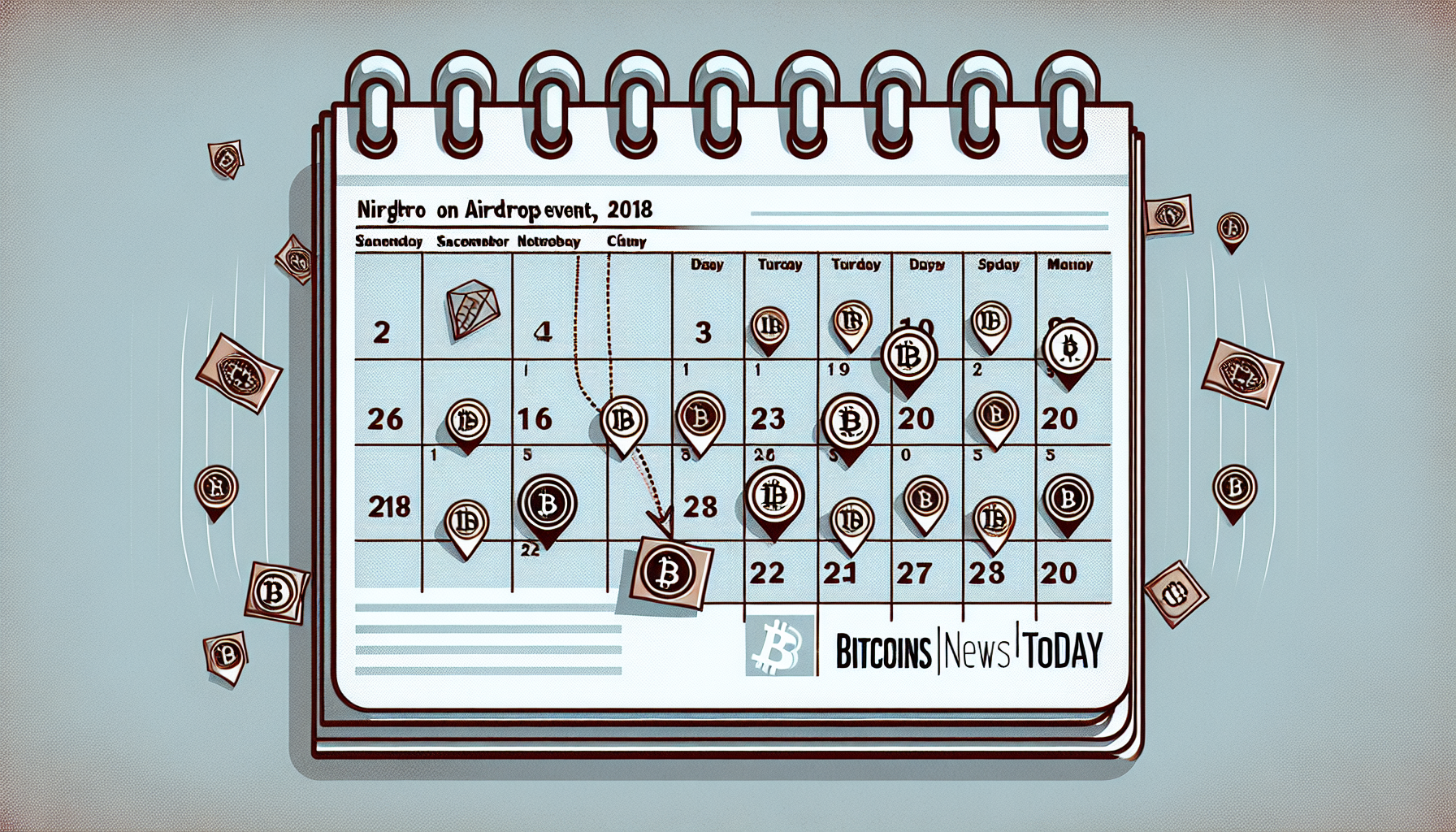 Crypto community airdrop calendars