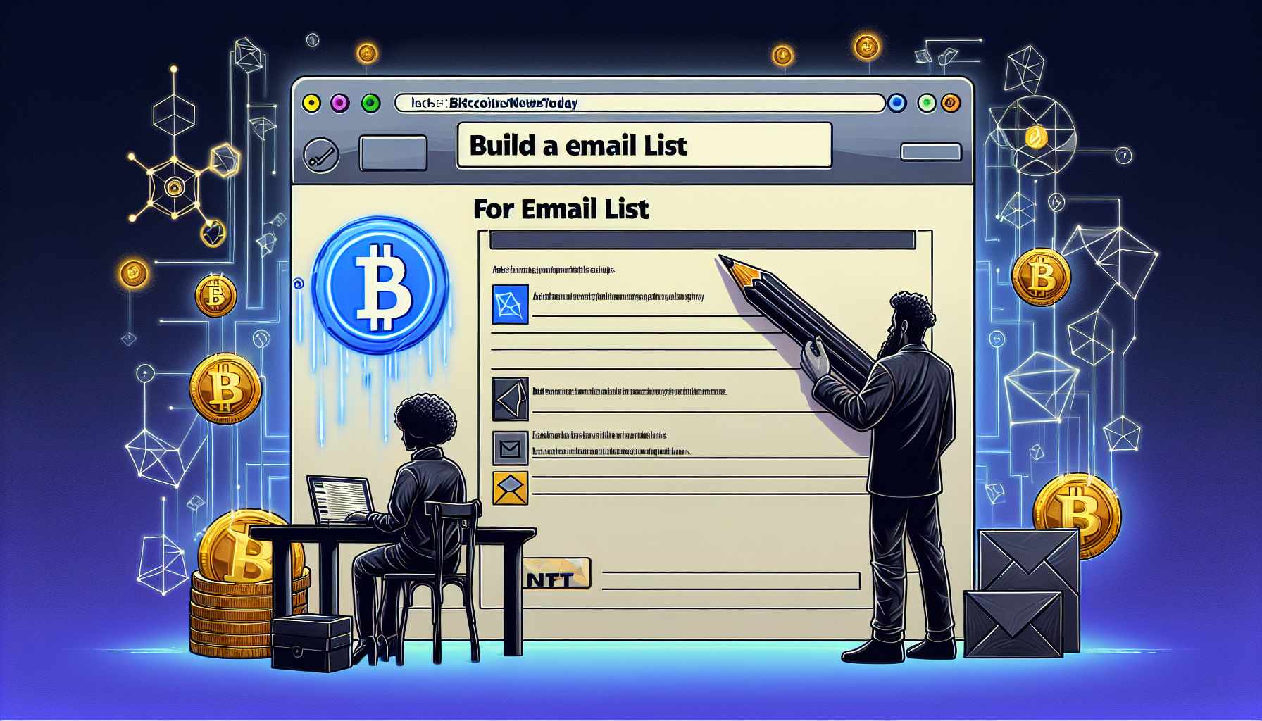 How to build an email list for NFT artists