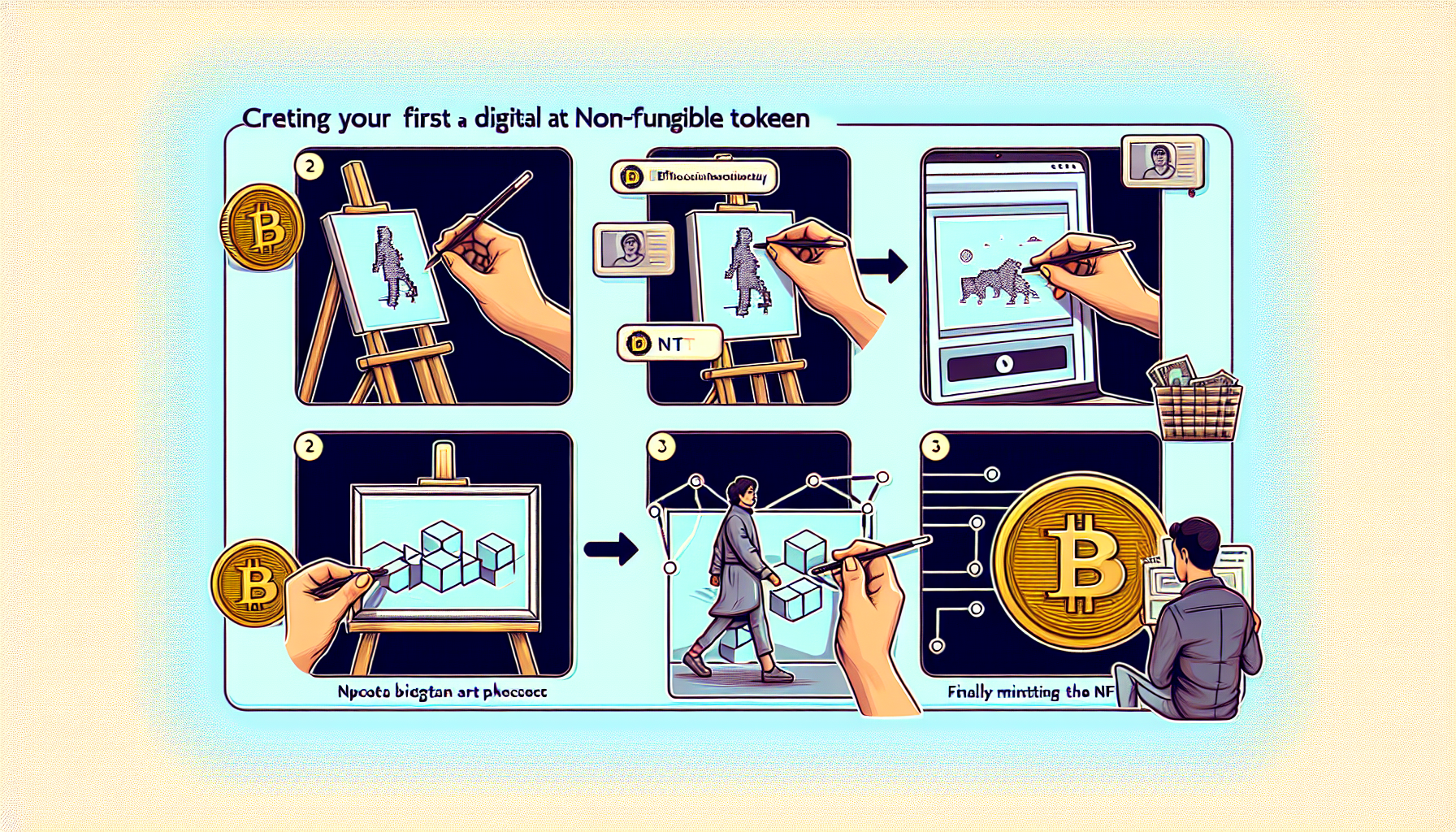 How to mint your first digital art NFT