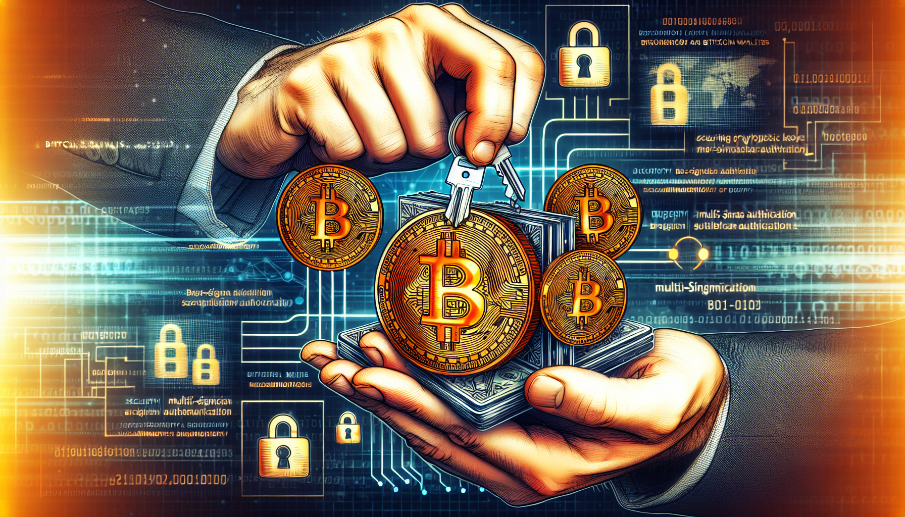 Securing Bitcoin wallets with multi-signature authentication 