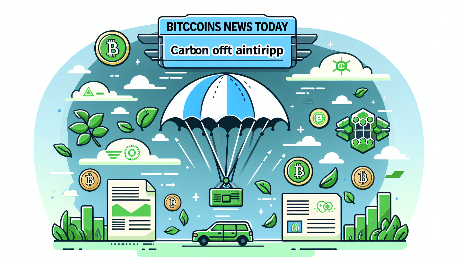 Airdrop carbon offset initiatives