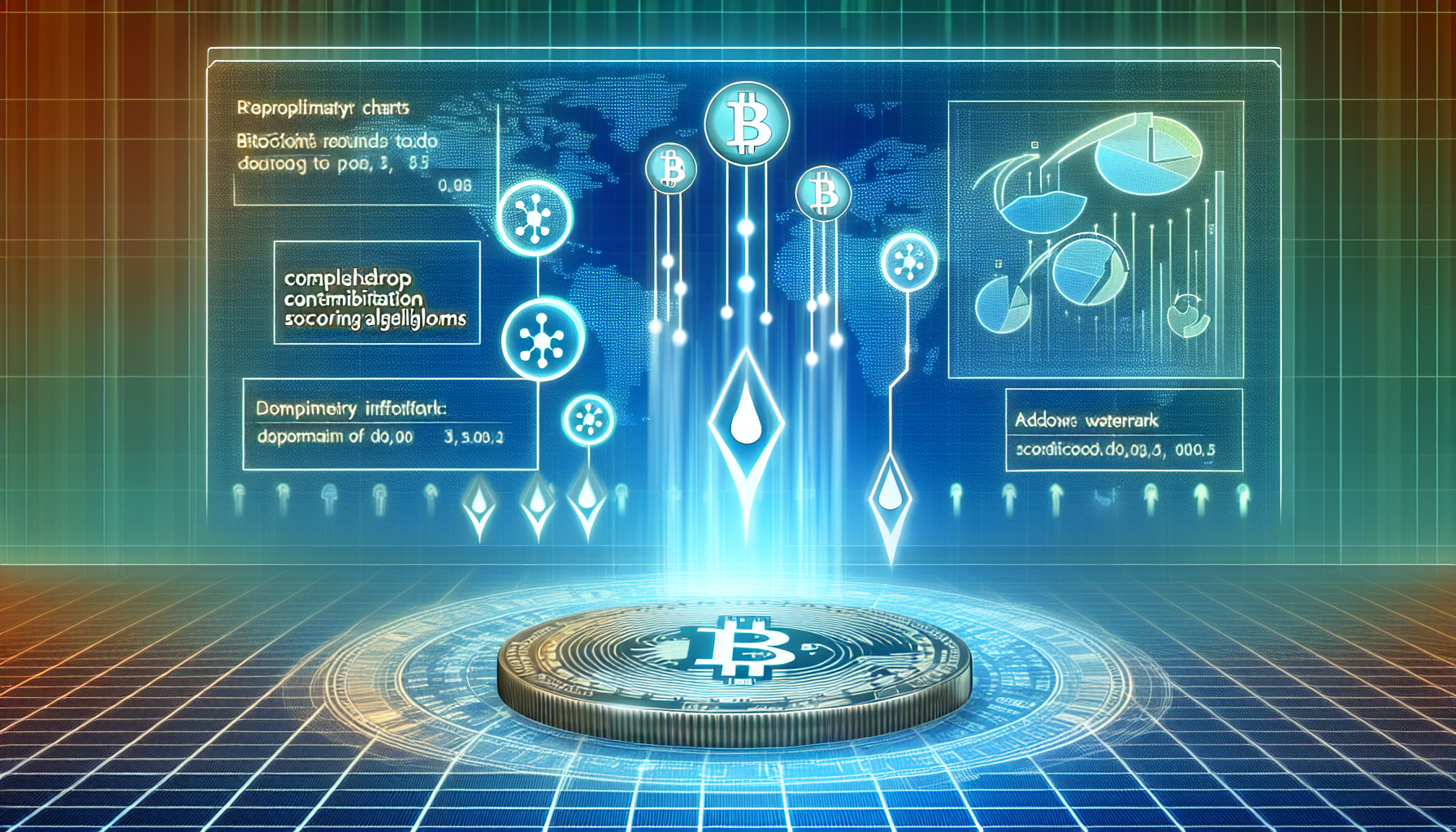Airdrop contribution scoring algorithms