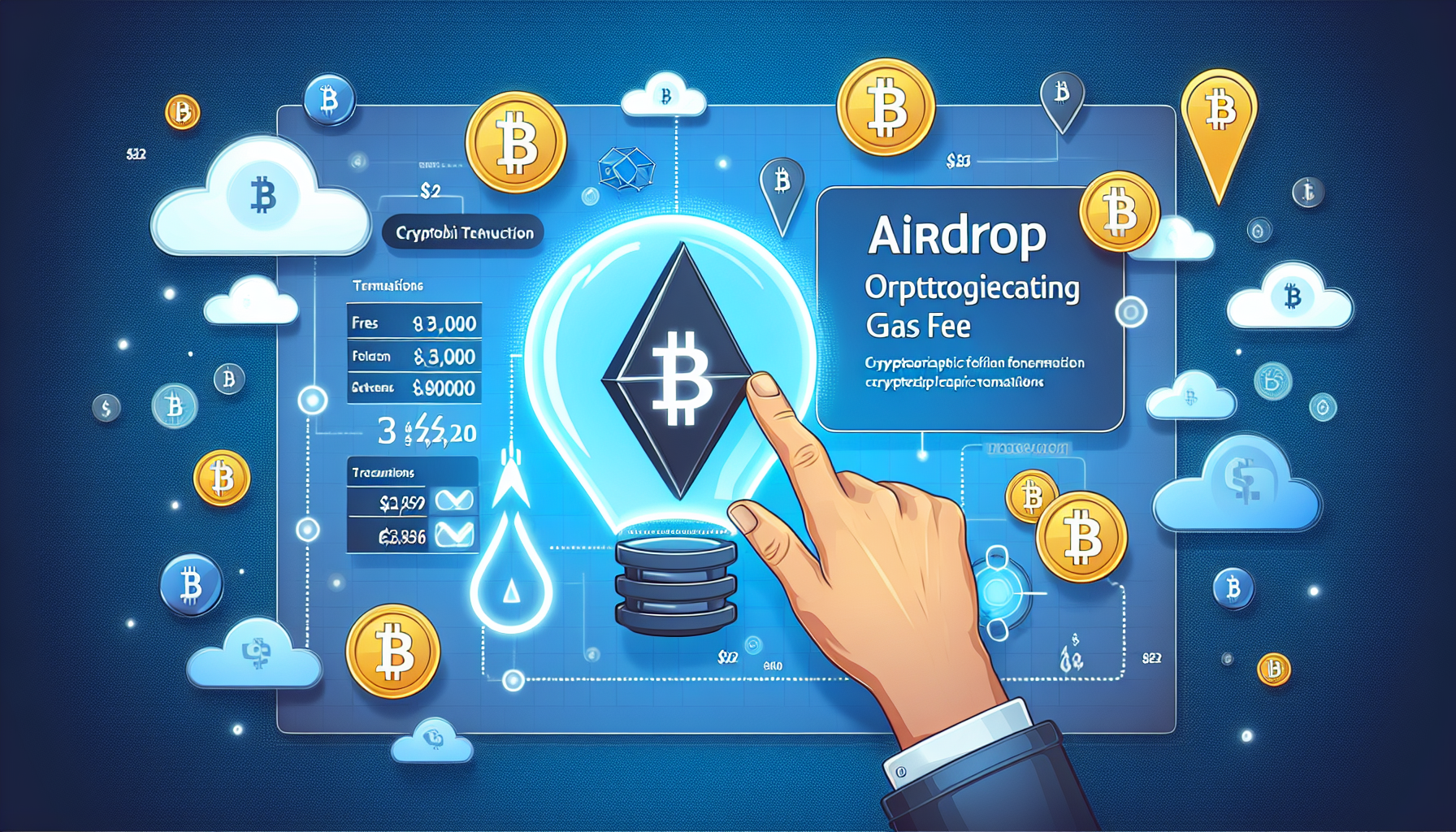 Airdrop gas fee optimization