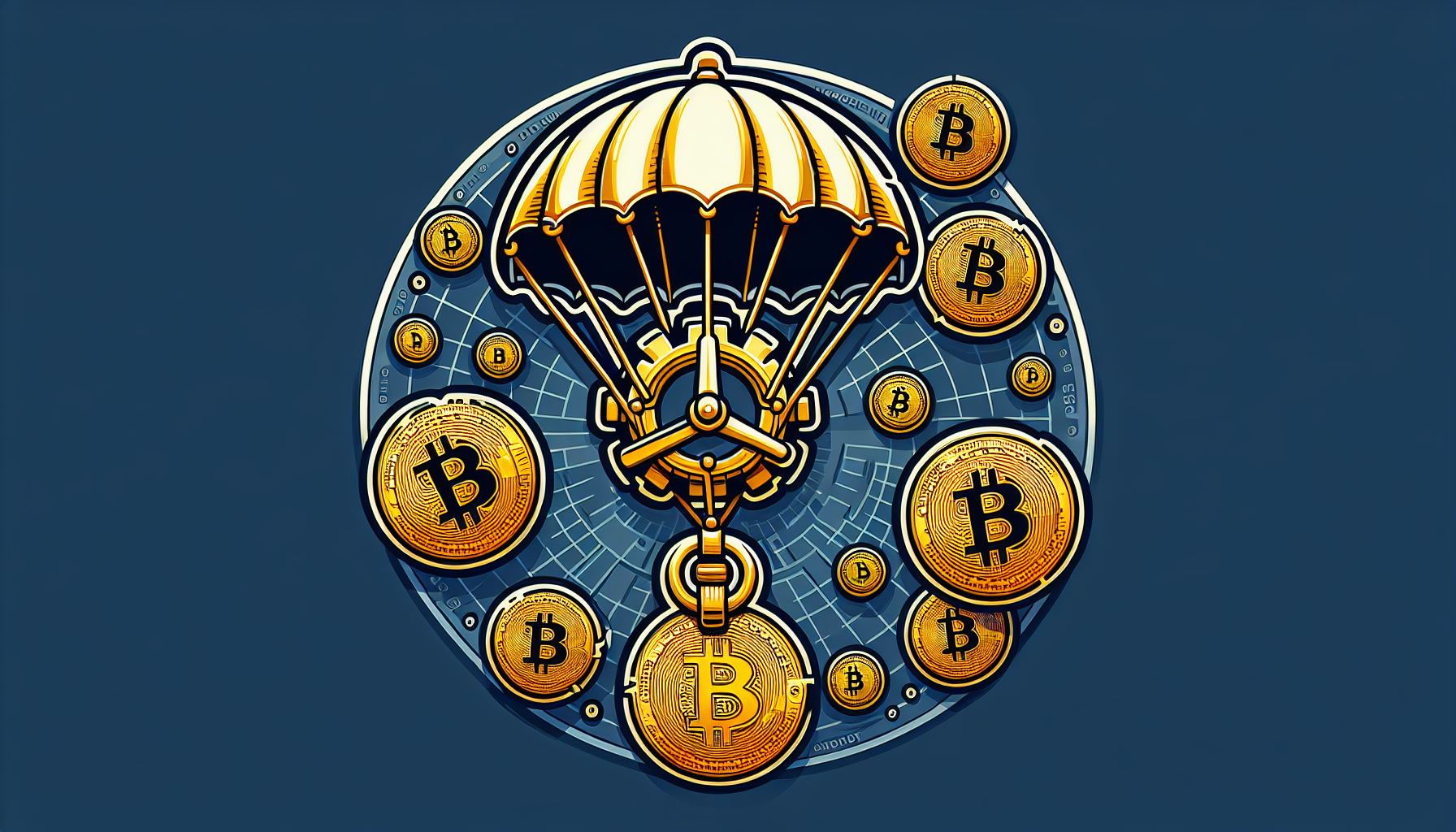 Airdrop timelock mechanisms