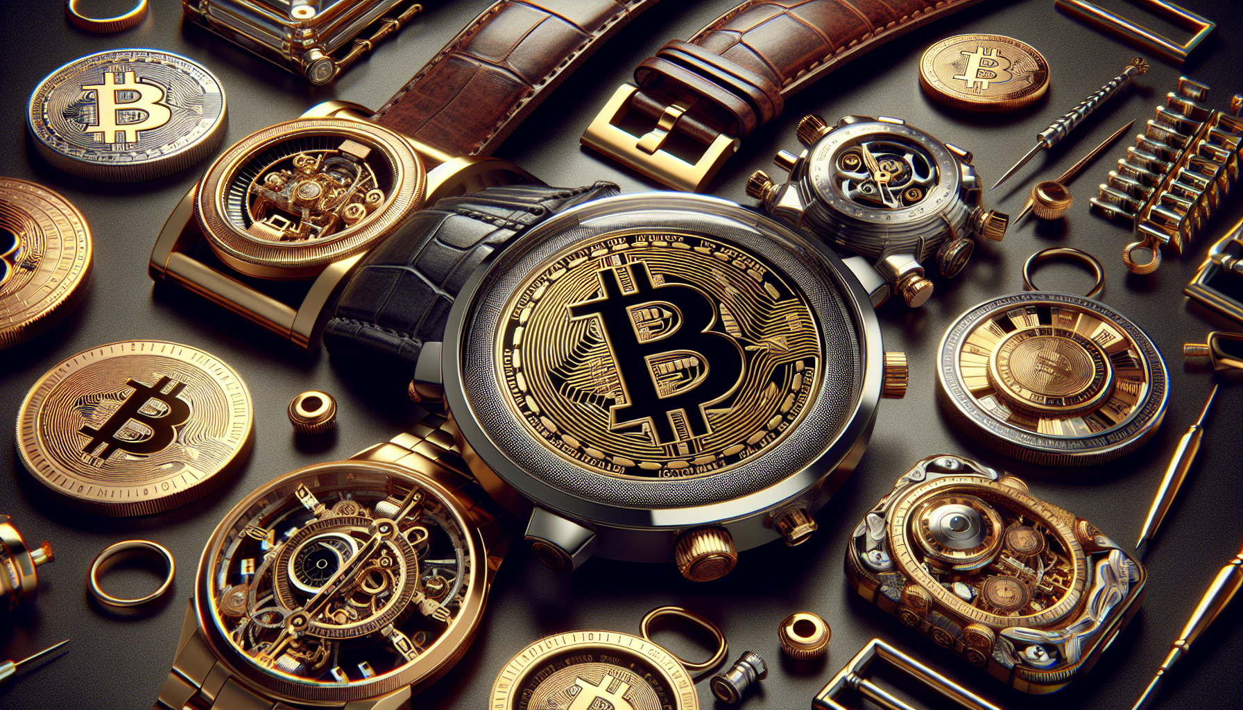 Bitcoin-themed watches luxury edition
