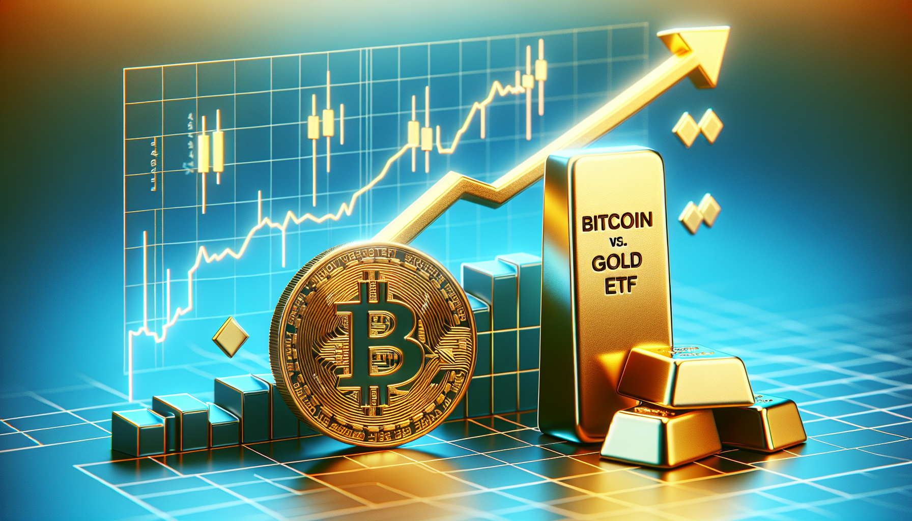 Bitcoin ETF inflows vs. gold ETF performance