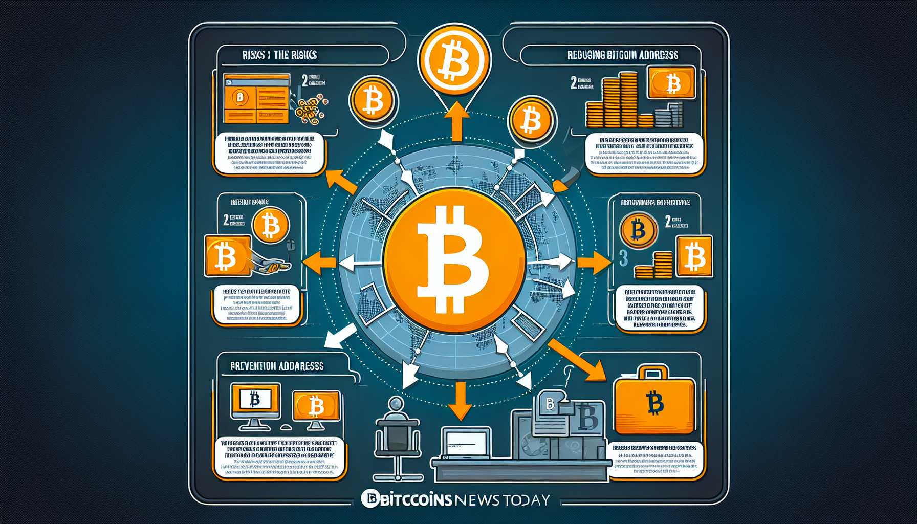 Bitcoin address reuse risks and prevention methods