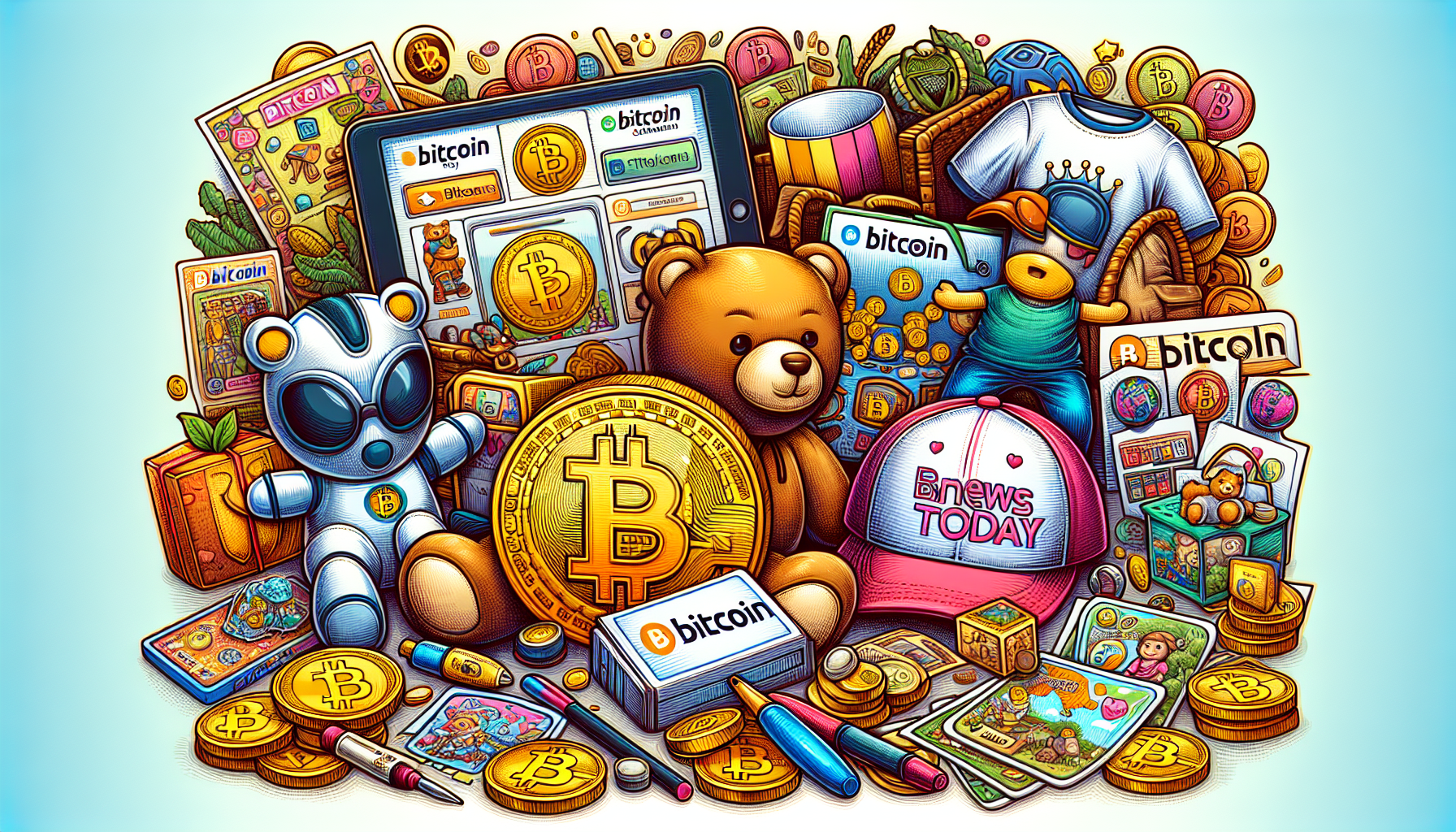 Bitcoin collectibles for kids and teens