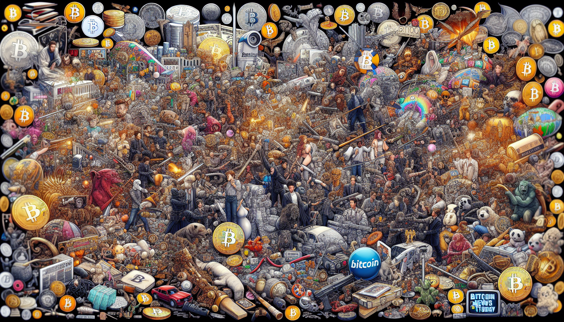 Bitcoin collectibles in pop culture
