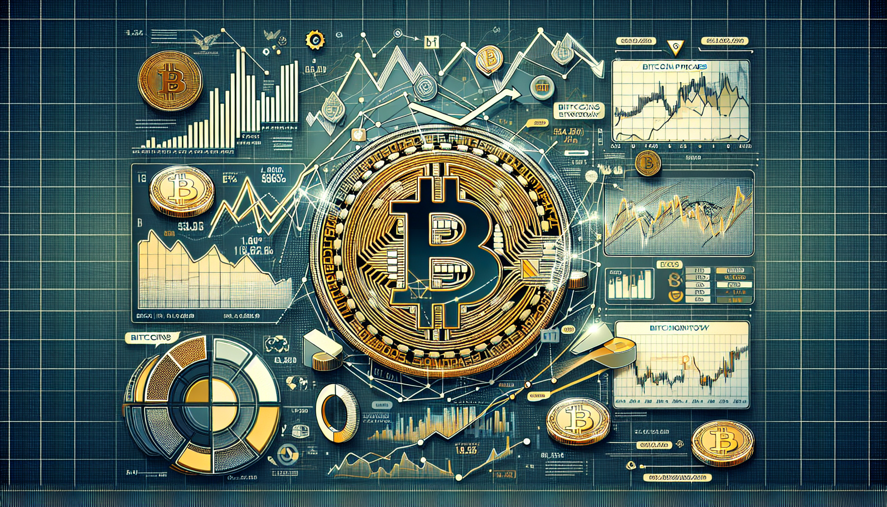 Bitcoin price correlations