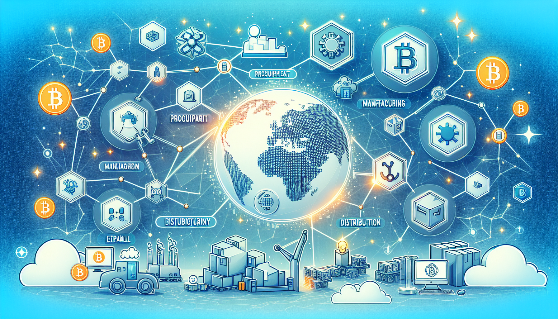 Blockchain supply chain applications