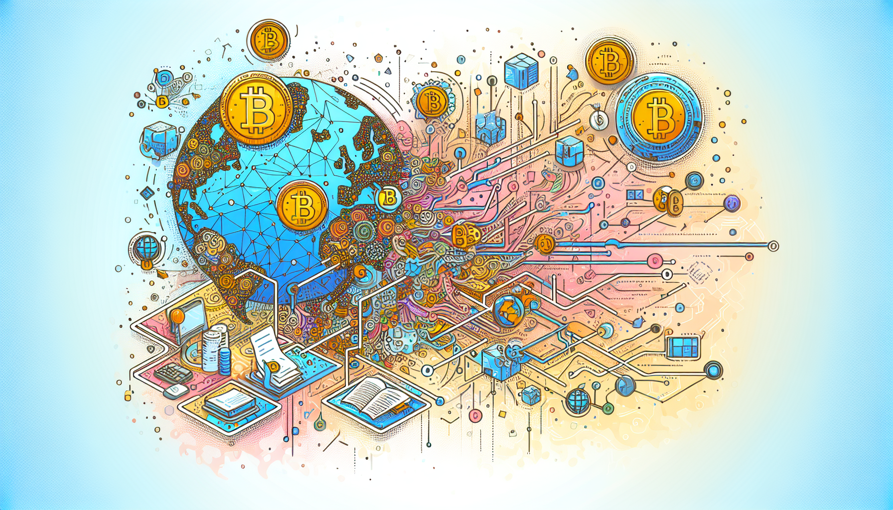 How to create Bitcoin-themed art