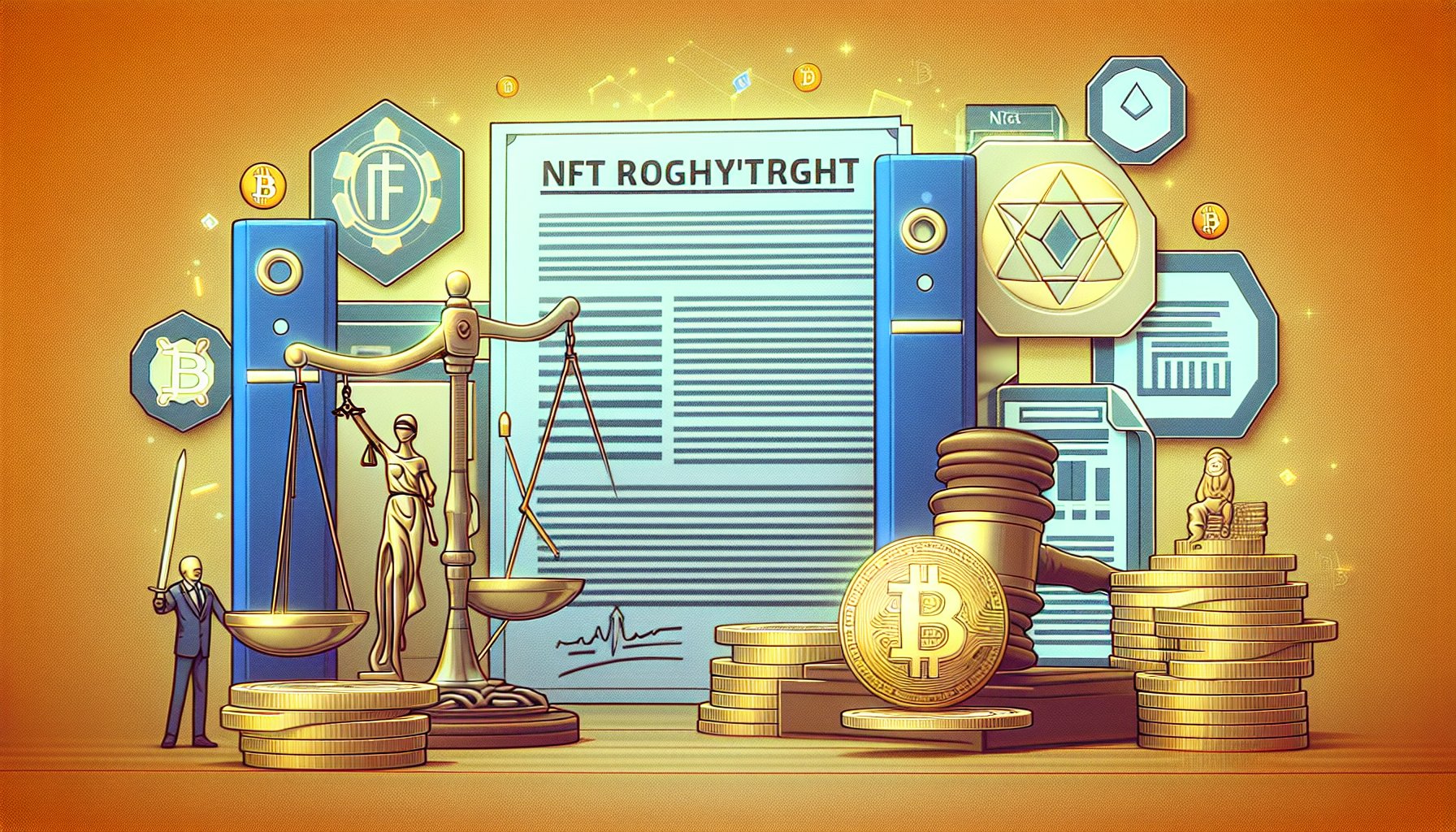 Legal copyright issues with NFT artwork