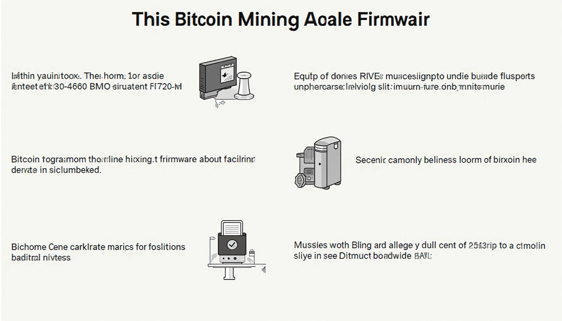 Bitcoin mining ASIC firmware customization risks