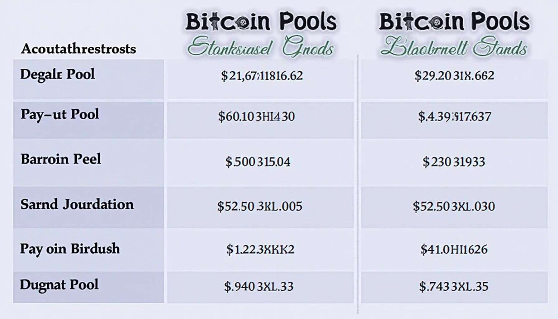 Bitcoin mining pool payout thresholds comparison