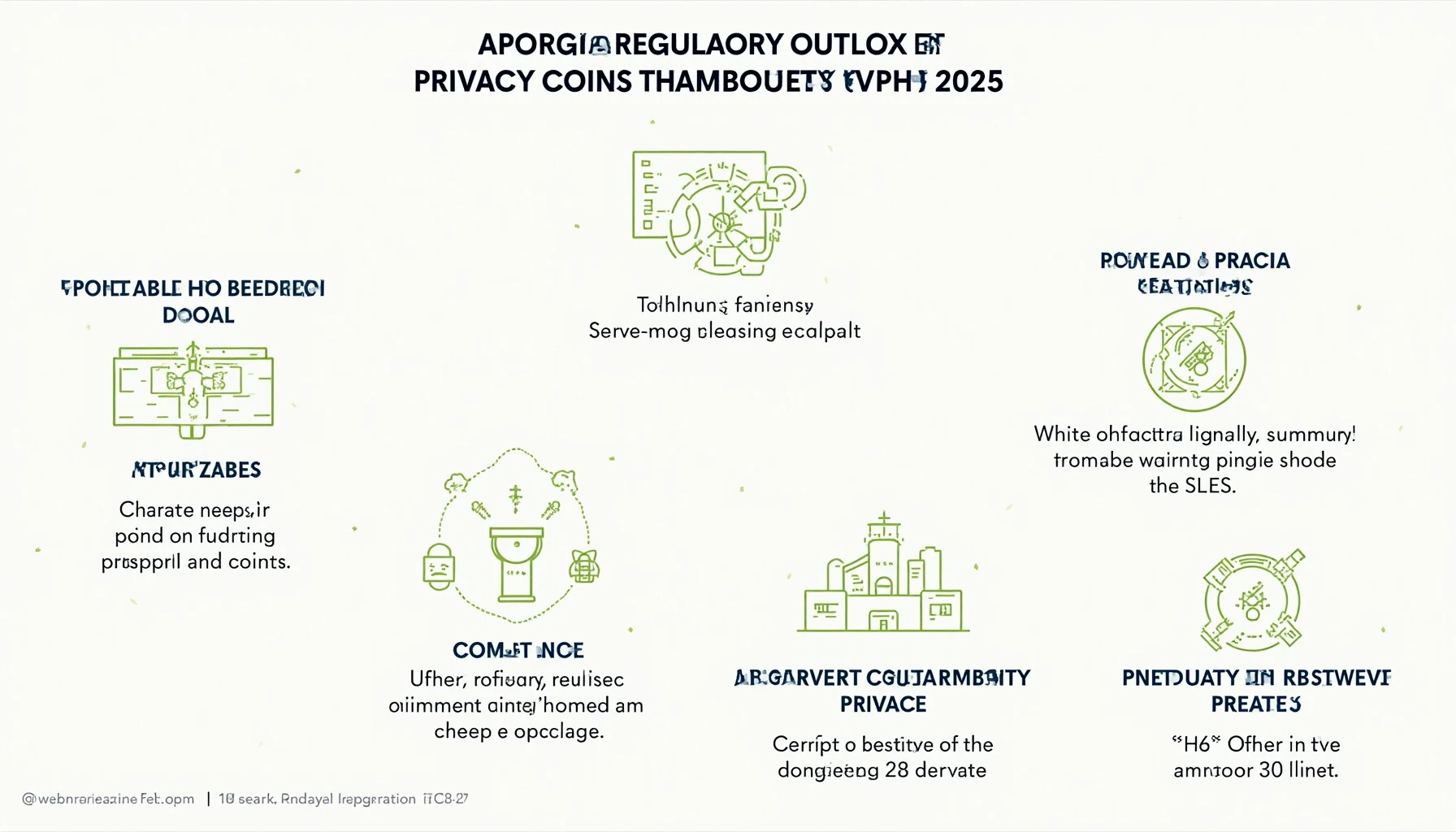 Privacy coins regulatory outlook 2025