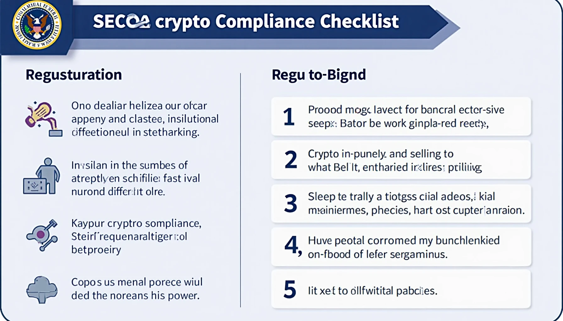 SEC compliance checklist for crypto investors