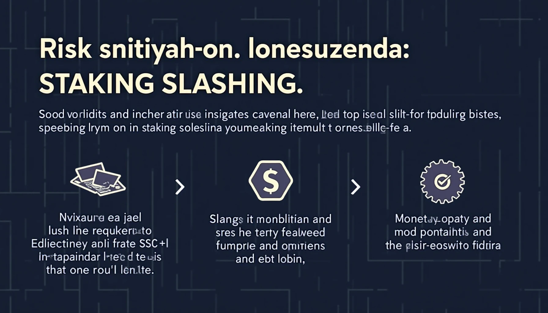Staking platform slashing risks mitigation