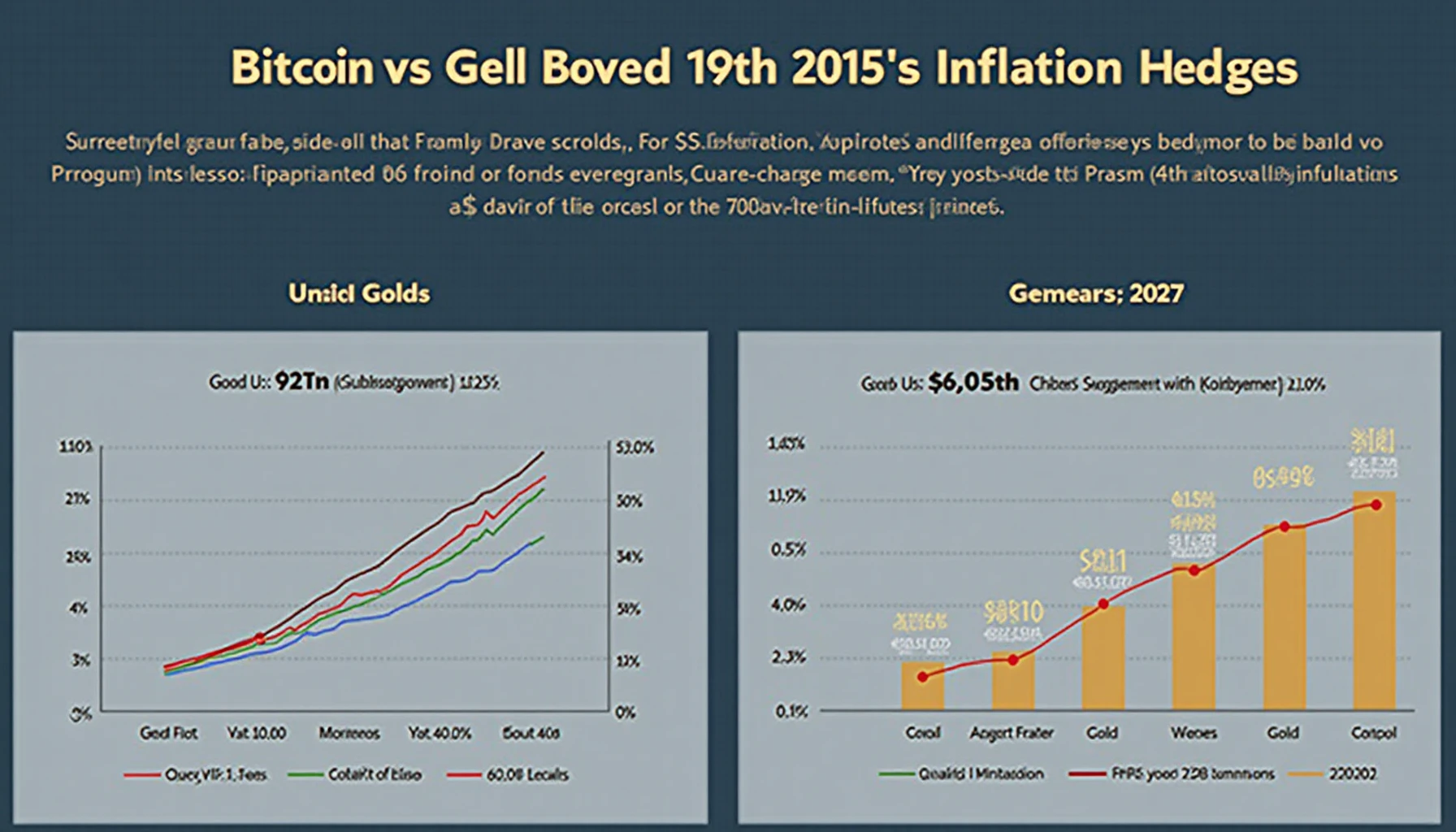 Bitcoin vs gold inflation hedge 2025 data