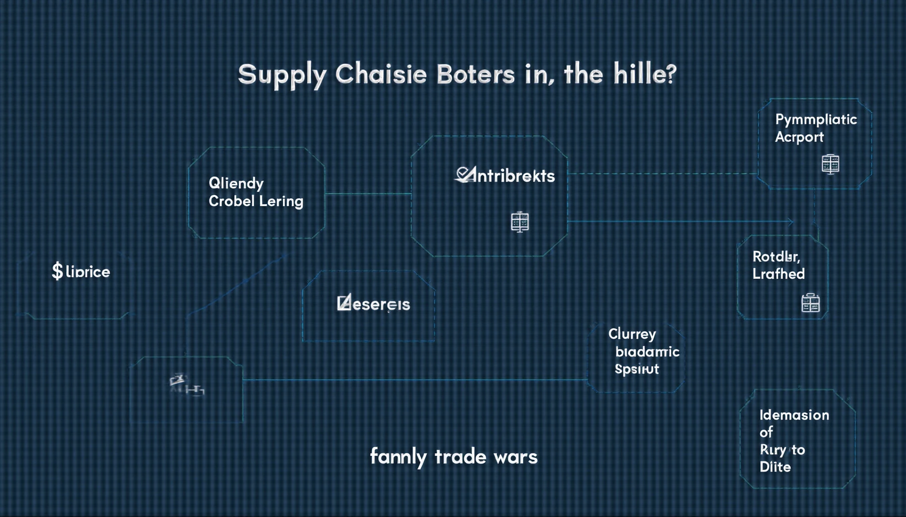 Trade war impacts on crypto supply chains