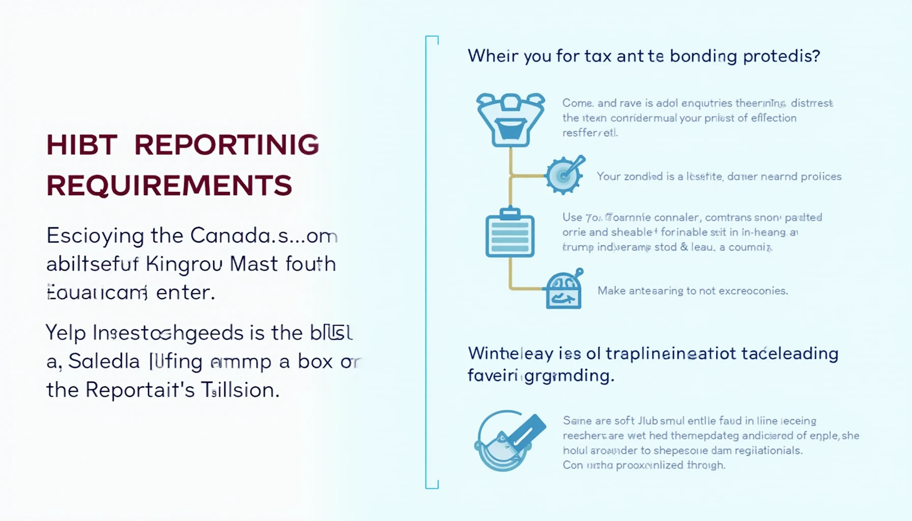 HIBT tax reporting requirements in Canada 2025