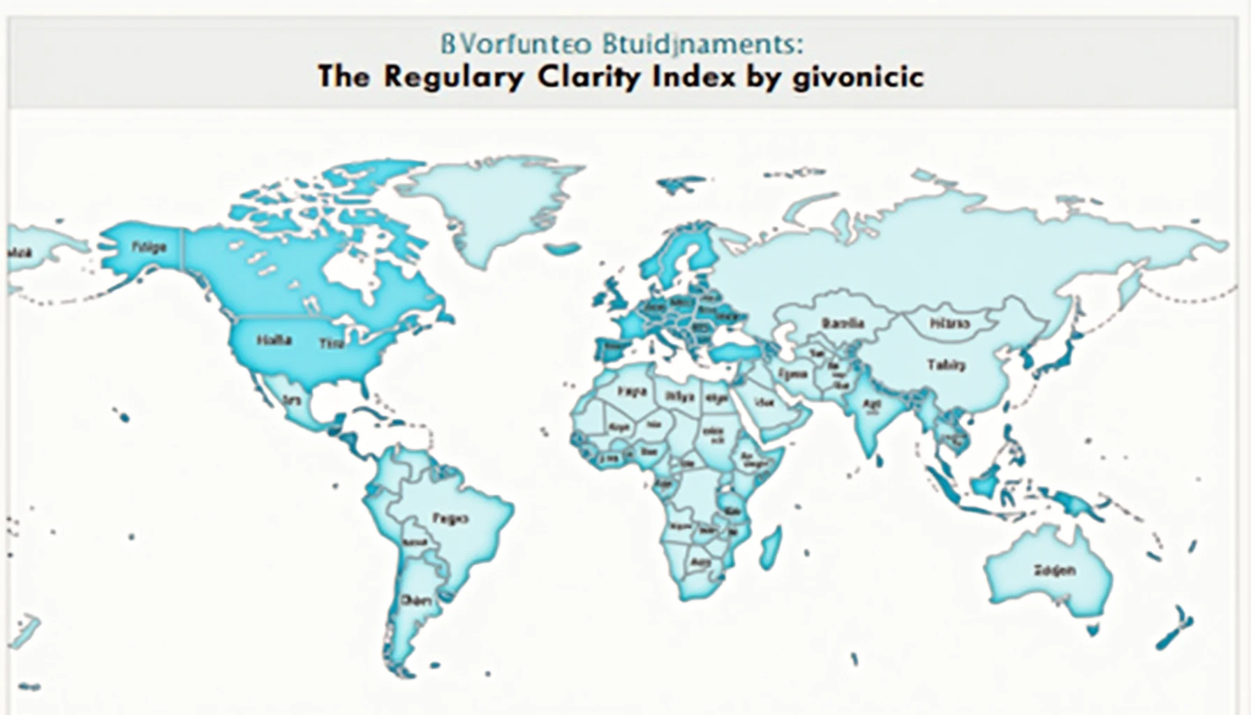 Regulatory clarity index by jurisdiction