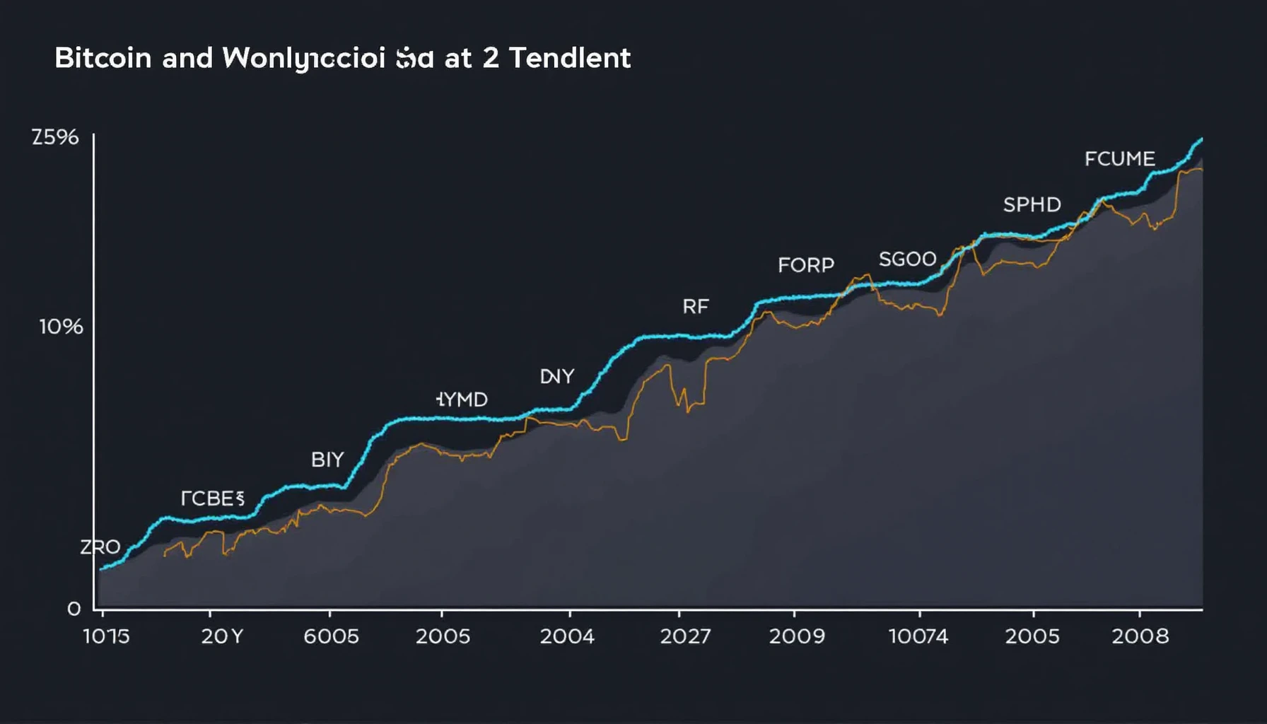 Mining stock correlation to Bitcoin