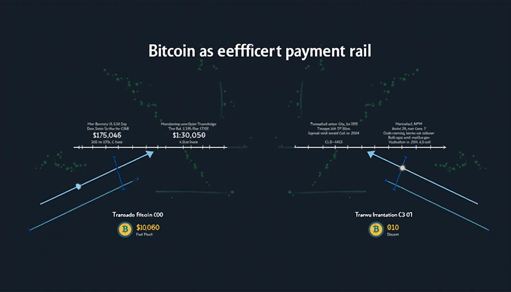 Bitcoin as payment rail efficiency metrics