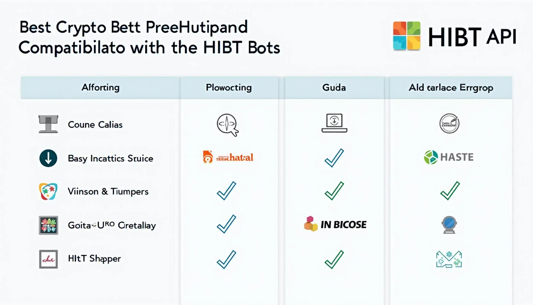 Best crypto trading bots compatible with HIBT API