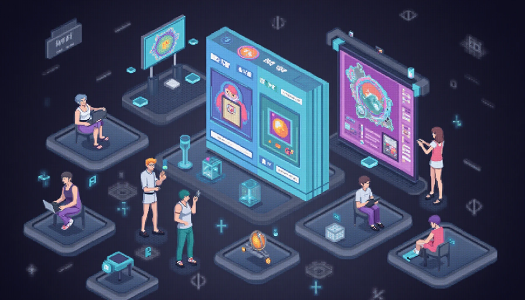 HIBT NFT gaming asset marketplace