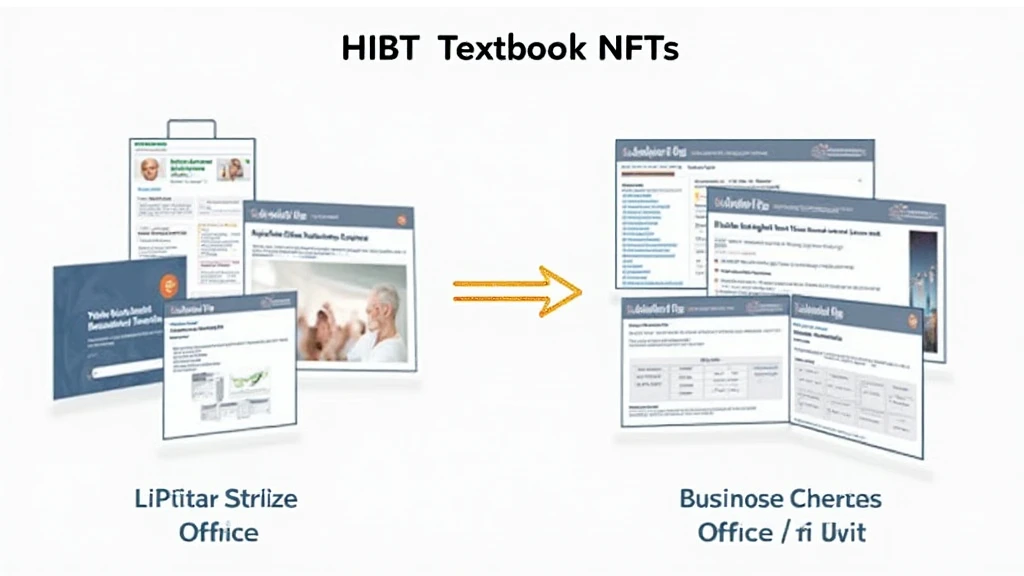 HIBT textbook NFTs: buying/selling educational materials