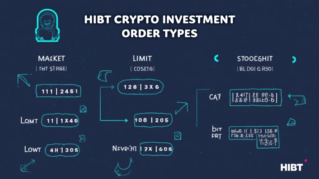 HIBT crypto investment order types explained (limit, market, stop