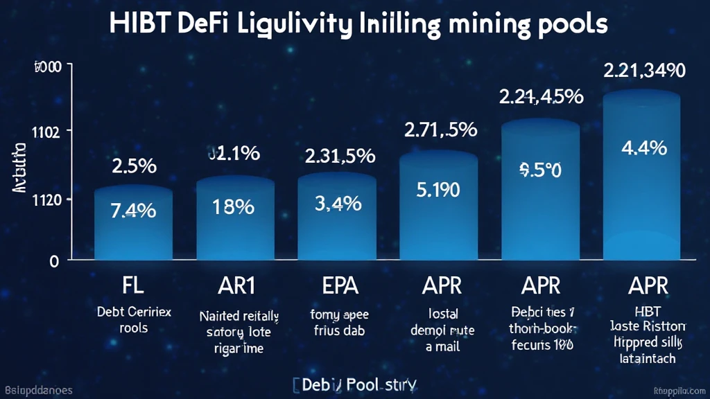 HIBT DeFi liquidity mining pool size comparisons