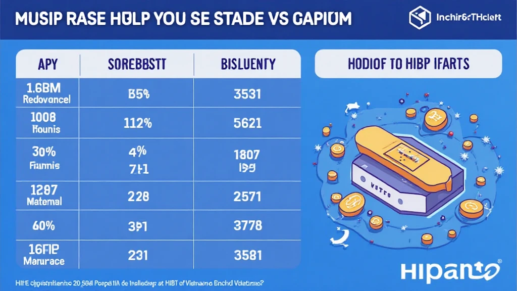 HIBT crypto market staking APY comparison Vietnam