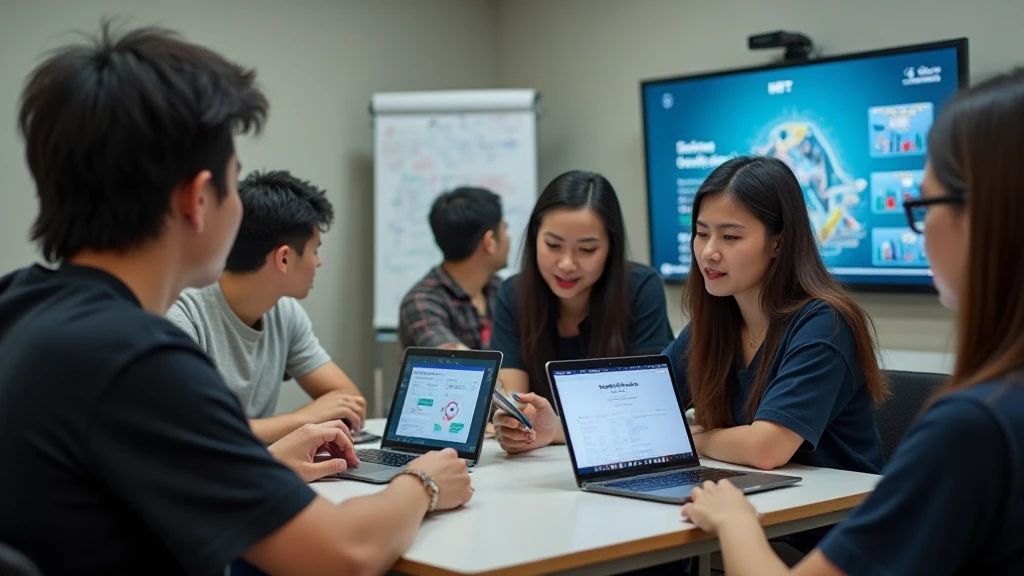 HIBT crypto market educational NFT courses Vietnam