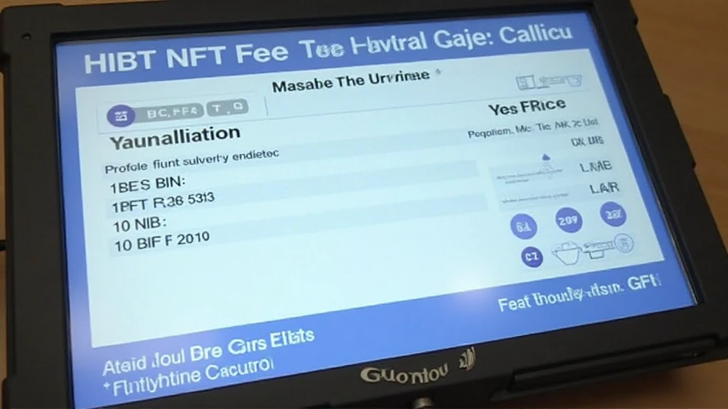 HIBT NFT gas fee calculator