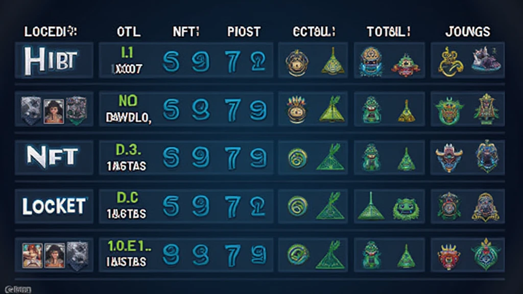 HIBT NFT DeFi TVL rankings