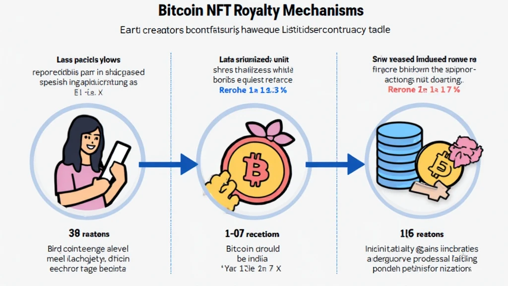 Bitcoin NFT royalty mechanisms