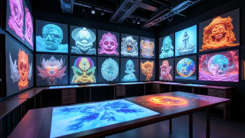 HIBT 3D scanned art