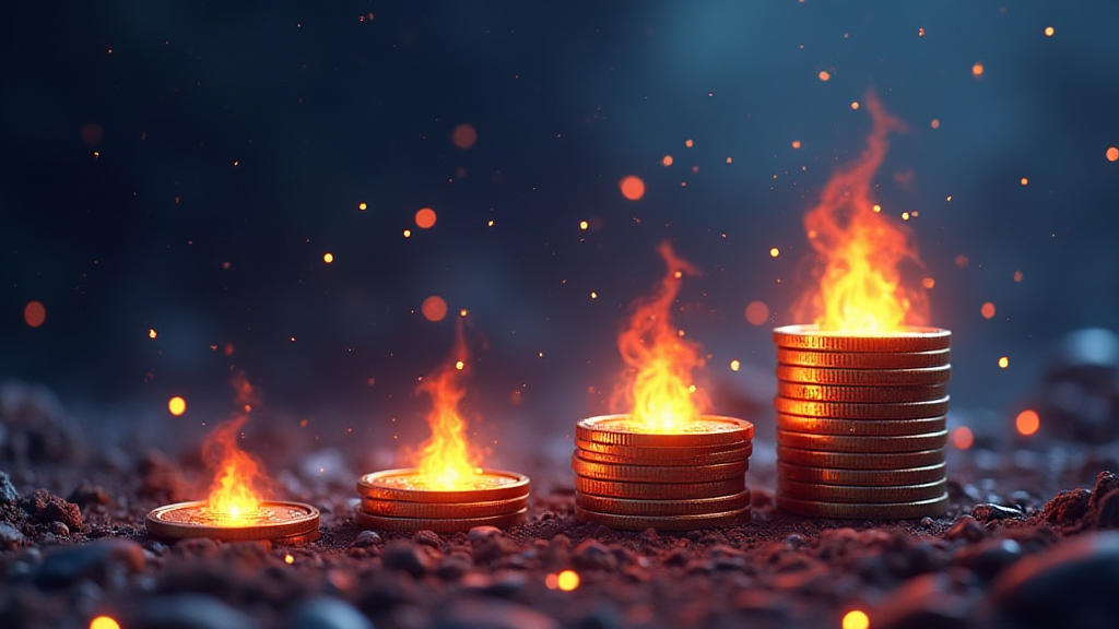HIBT game token burns 2025