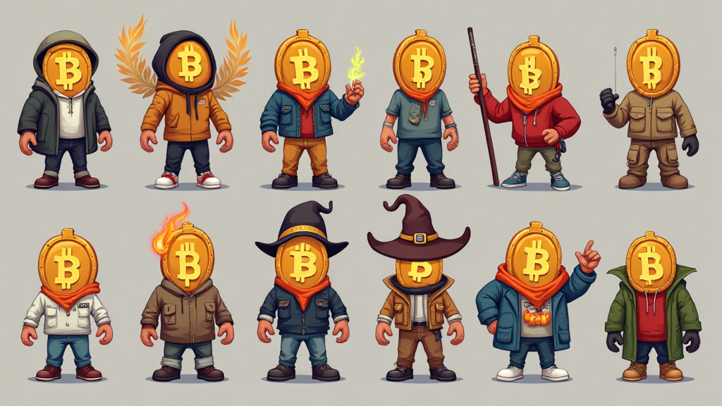 Bitcoin character customization suites