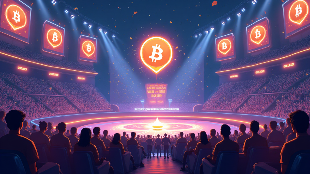 Bitcoin gaming tournament organizing