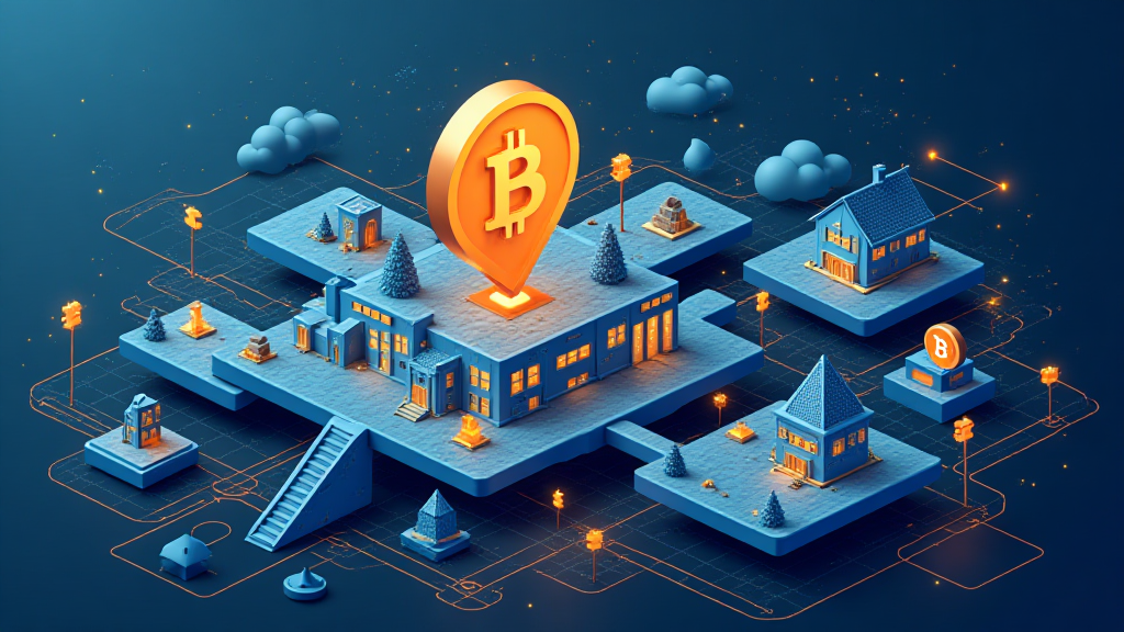 Bitcoin virtual real estate platforms