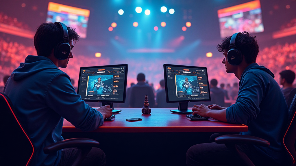 Bitcoin gaming tournament broadcasting