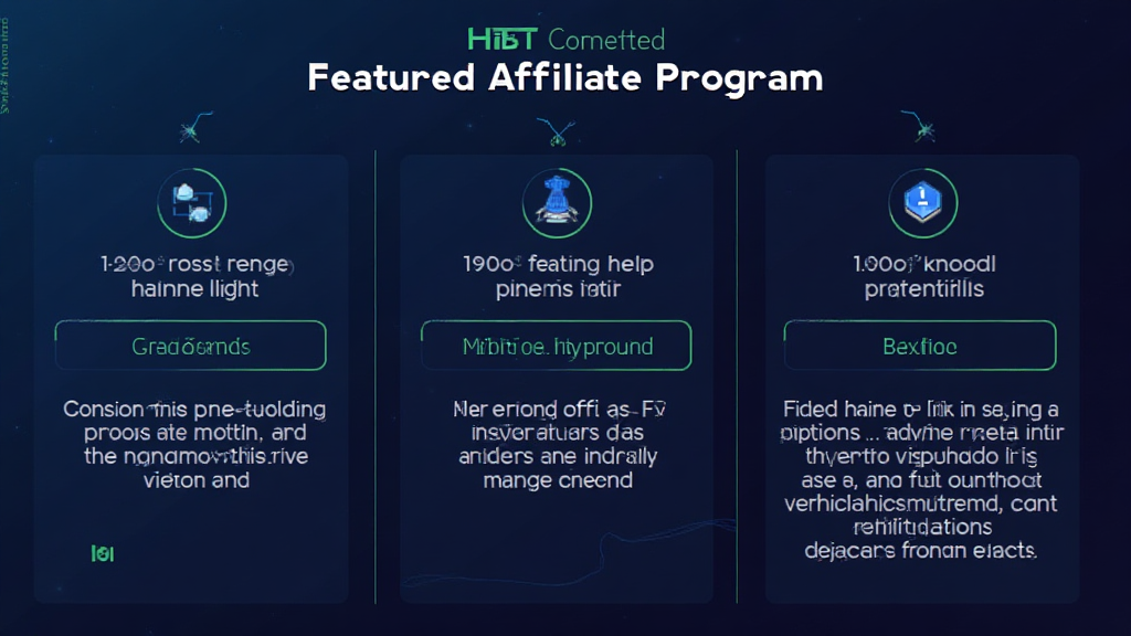 HIBT featured affiliate program benefits